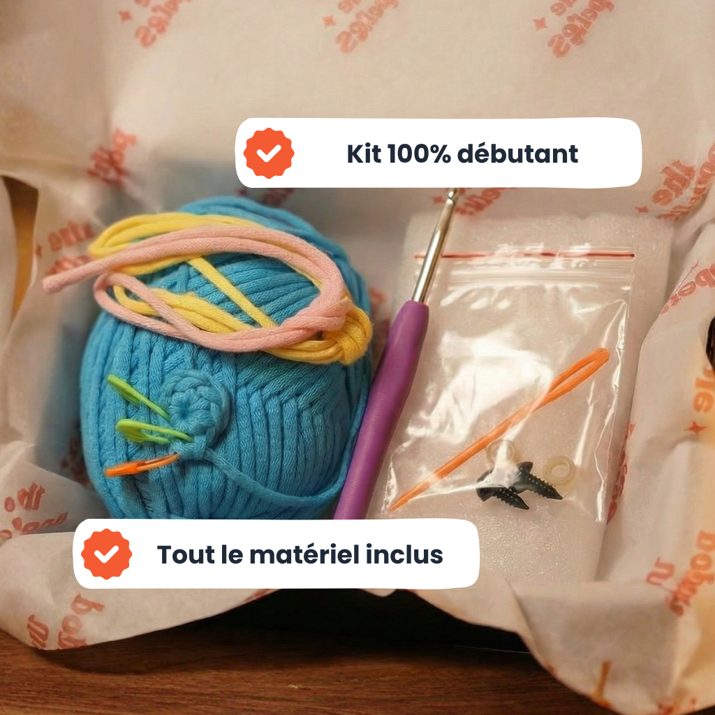 Hugo l'Oiseau Kit Crochet