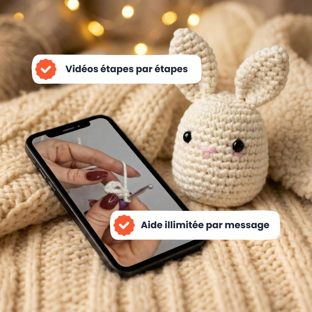 Léo le Lapin Kit Crochet