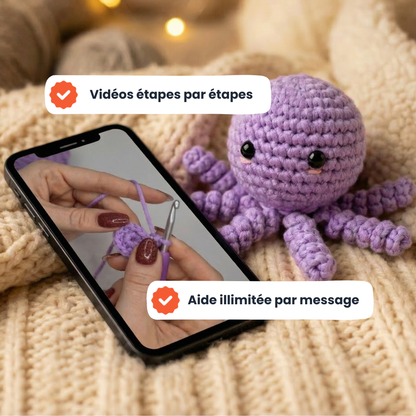 Camille la Pieuvre Kit Crochet